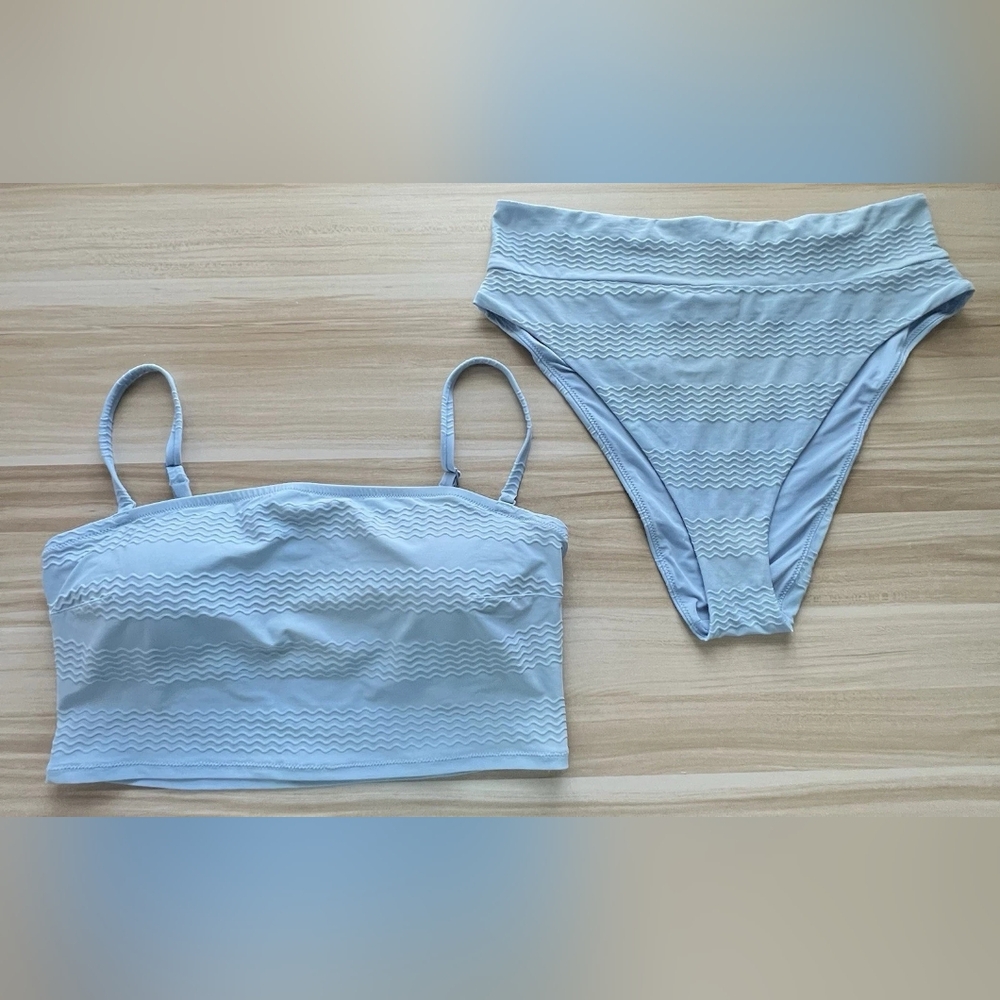 Aerie Light Blue Bikini Set